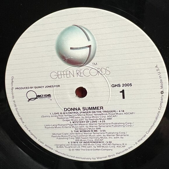 Donna Summer - Love Is In Control (Finger On The Trigger) 1982 Geffen Records - Picture 10 of 15